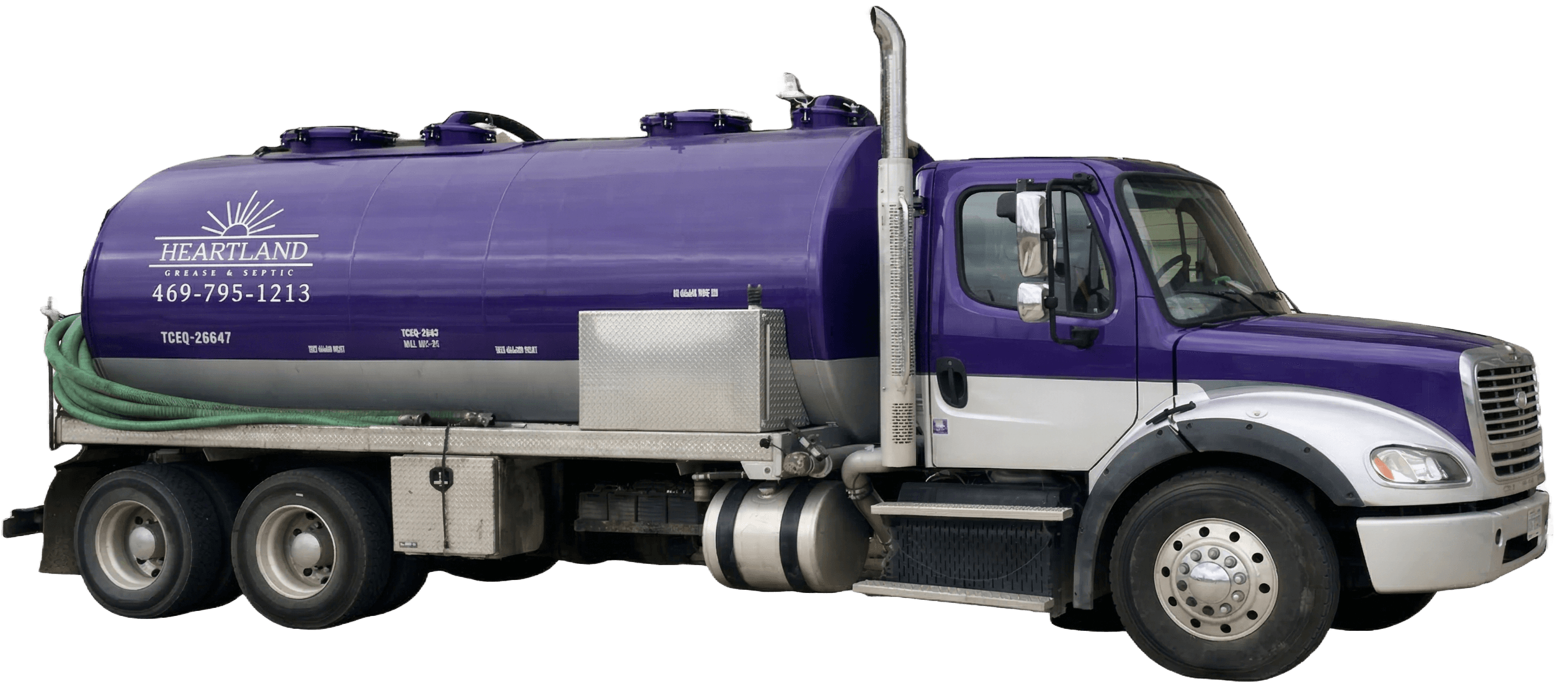 Heartland Grease & Septic service truck — Plano, TX