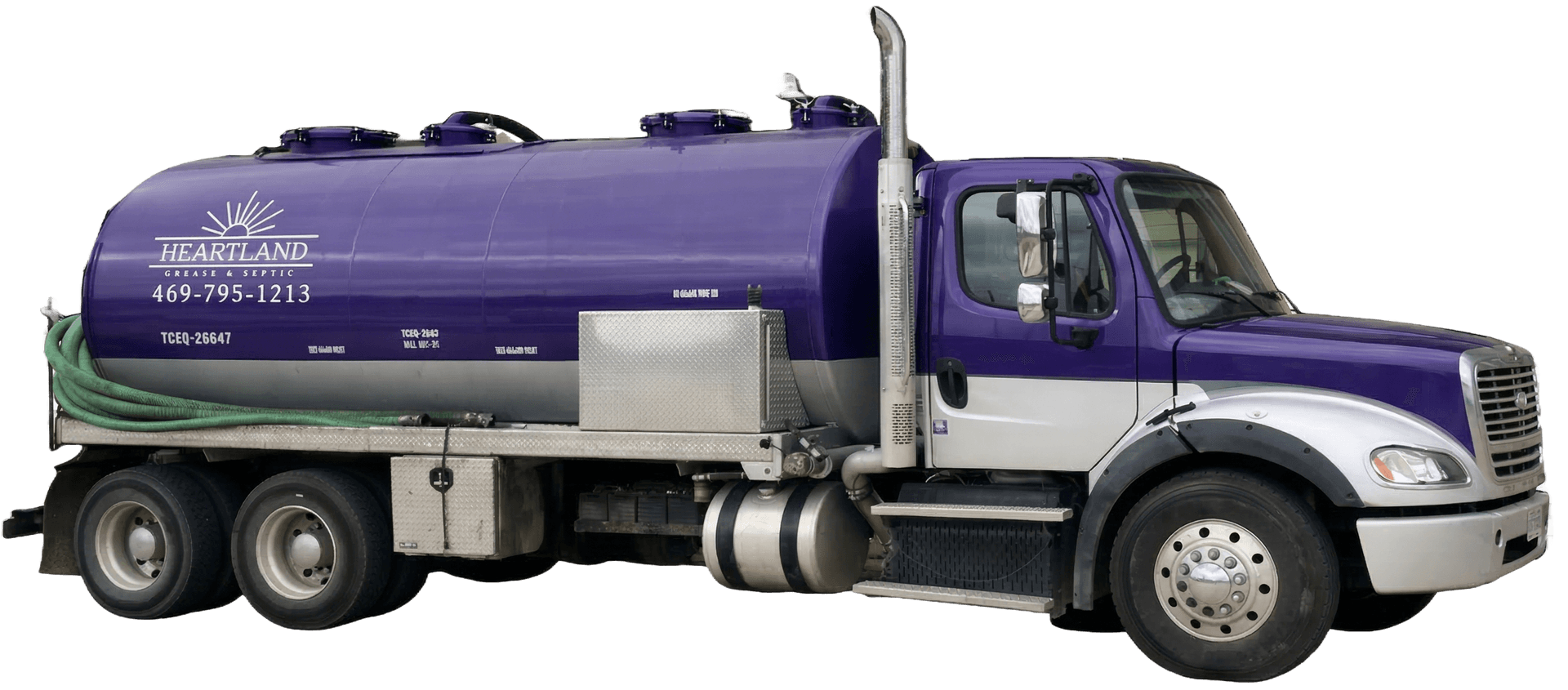 Heartland Grease & Septic service truck — Plano, TX